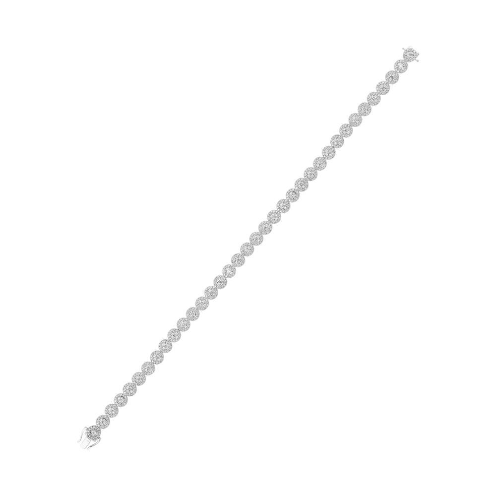 14K WG 2 ct. tw. Diamond Bracelet