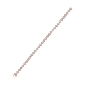 14K RG 3 ct. tw. Diamond Bracelet