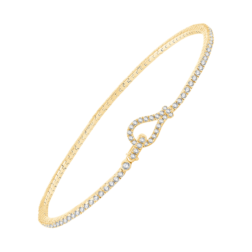 14K YG 1 1/5 ct. tw. Diamond Fashion Bracelet