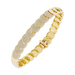 14K YG 1 1/2 ct. tw. Diamond Fashion Bracelet