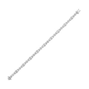 14K WG 2 ct. tw. Diamond Fashion Bracelet