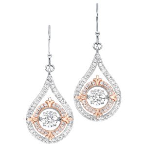 Silver RG Plating Drop/Dangle Earring