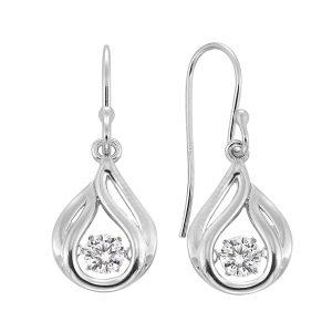 Silver Drop Dangle Earring