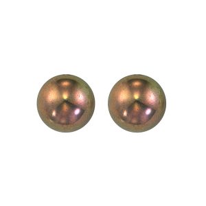 Silver 10.5mm Pearl Stud Earring