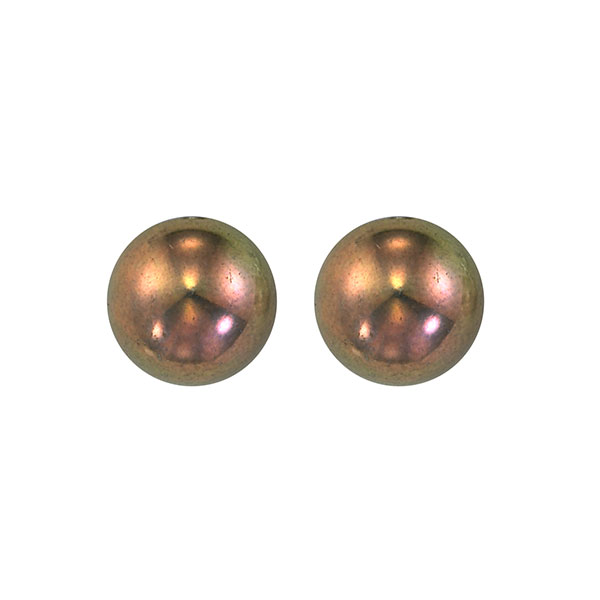Silver 10.5mm Pearl Stud Earring