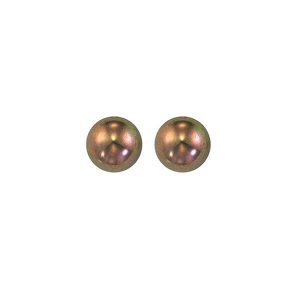 Silver 4.5mm Pearl Stud Earring
