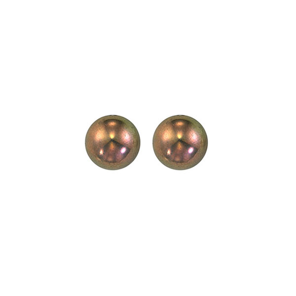 Silver 4.5mm Pearl Stud Earring