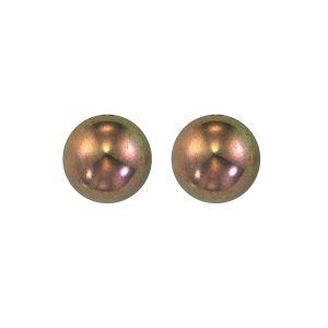 Silver 9.5mm Pearl Stud Earring
