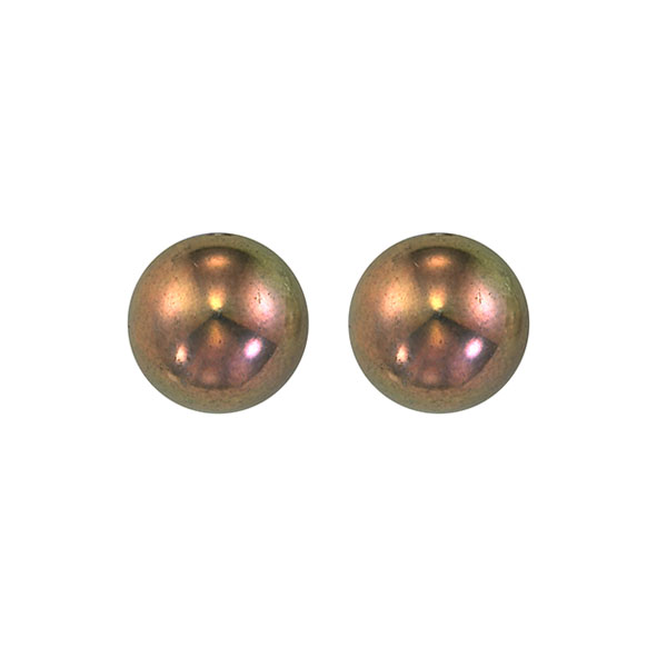 Silver 9.5mm Pearl Stud Earring