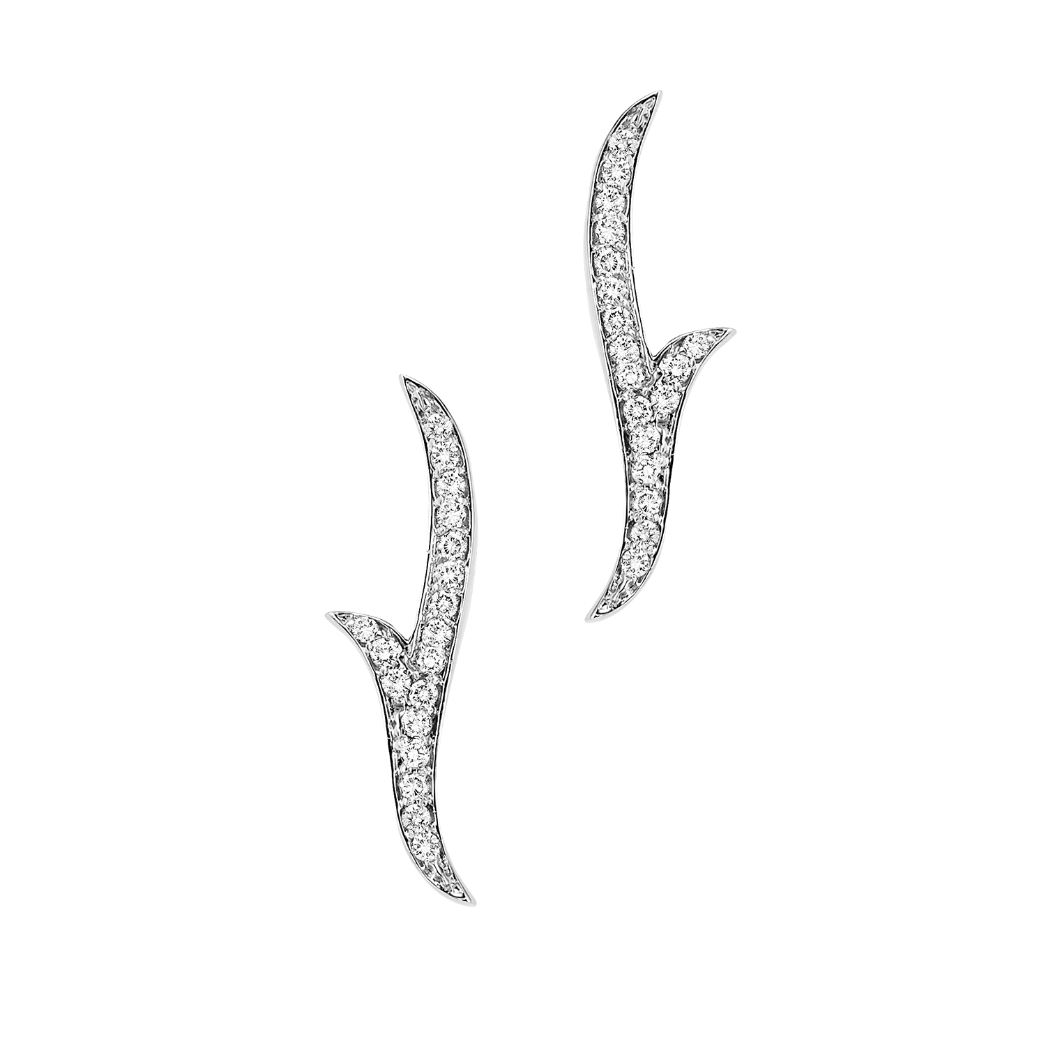 Silver 1/5 ct. tw. Diamond Climber Earring
