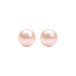 Silver 8.0mm Pearl Stud Earring