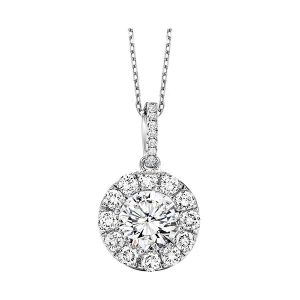 Silver Halo Pendant