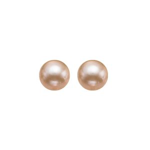 Silver 7.0mm Pearl Stud Earring
