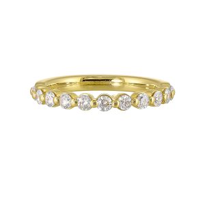 14K YG 1/2 ct. tw. Diamond Wedding Band